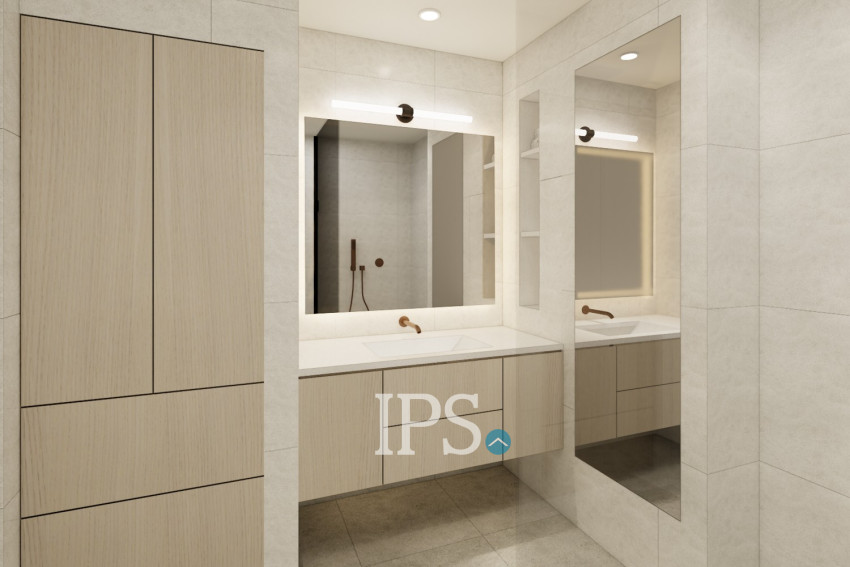 Renovated 5 Bedroom Apartment For Rent - Tonle Bassac, Phnom Penh