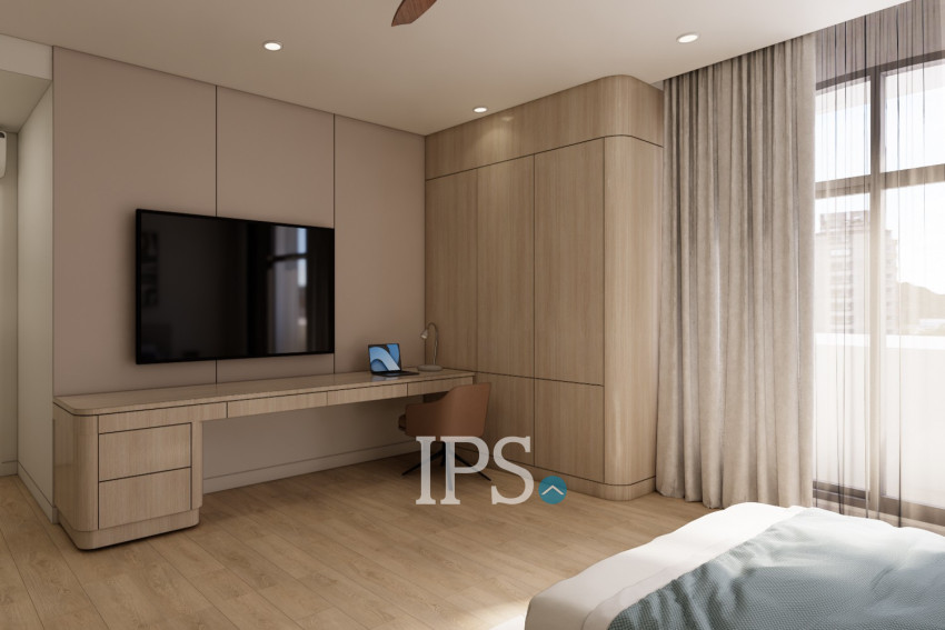 Renovated 5 Bedroom Apartment For Rent - Tonle Bassac, Phnom Penh