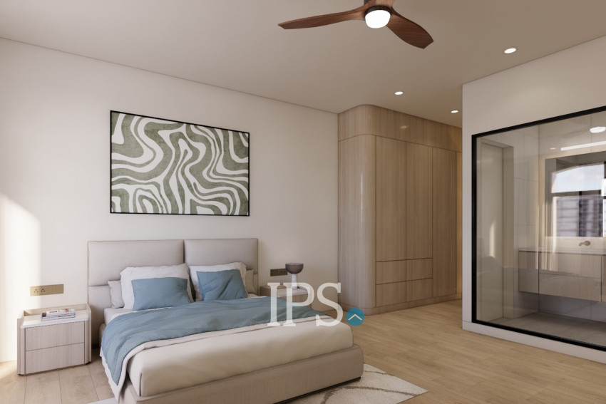 Renovated 5 Bedroom Apartment For Rent - Tonle Bassac, Phnom Penh