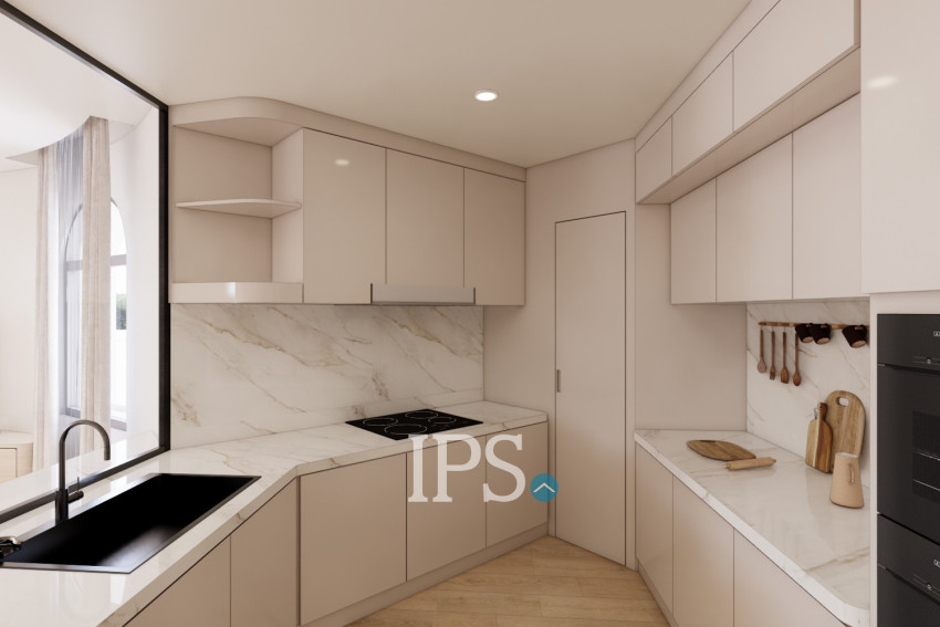 Renovated 5 Bedroom Apartment For Rent - Tonle Bassac, Phnom Penh