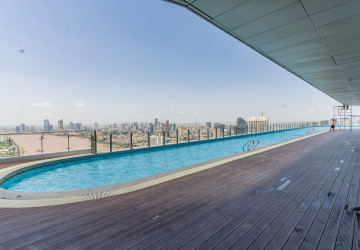 17th Floor Studio Room Condo For Rent - Wealth Mansion, Chroy Changvar, Phnom Penh thumbnail