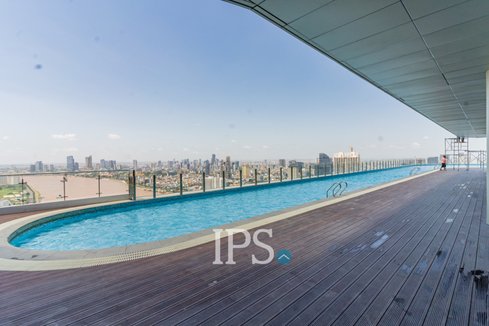 63 Sqm Studio Room Condo For Rent - Wealth Mansion, Chroy Changvar, Phnom Penh - Image 12 63 Sqm Studio Room Condo For Rent - Wealth Mansion, Chroy Changvar, Phnom Penh - Image 12