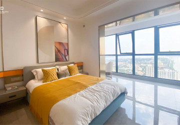 30th Floor Studio Room Condo For Rent - Wealth Mansion, Chroy Changvar, Phnom Penh thumbnail