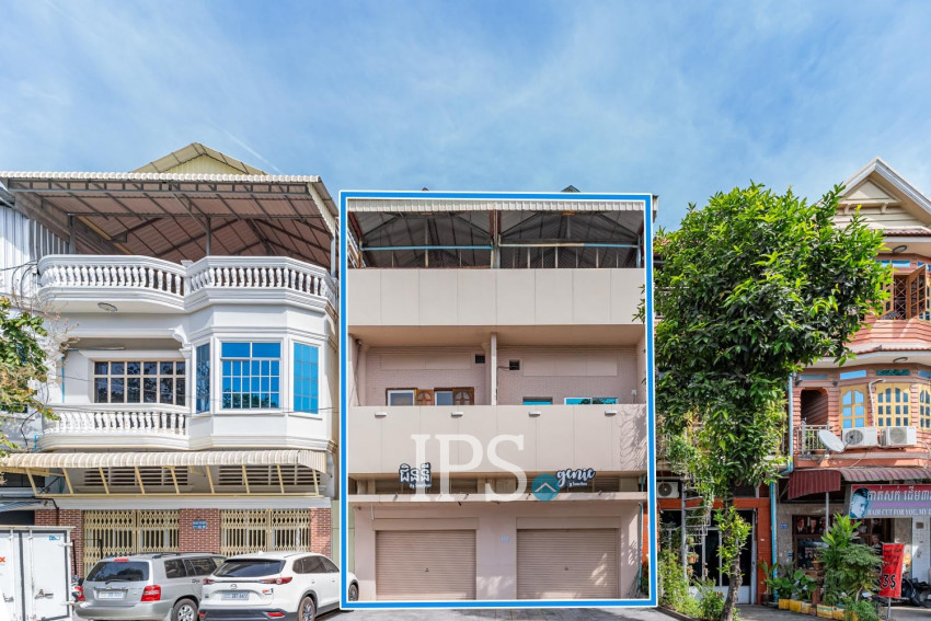 4 Bedroom Shophouse For Rent - Tonle Bassac, Phnom Penh
