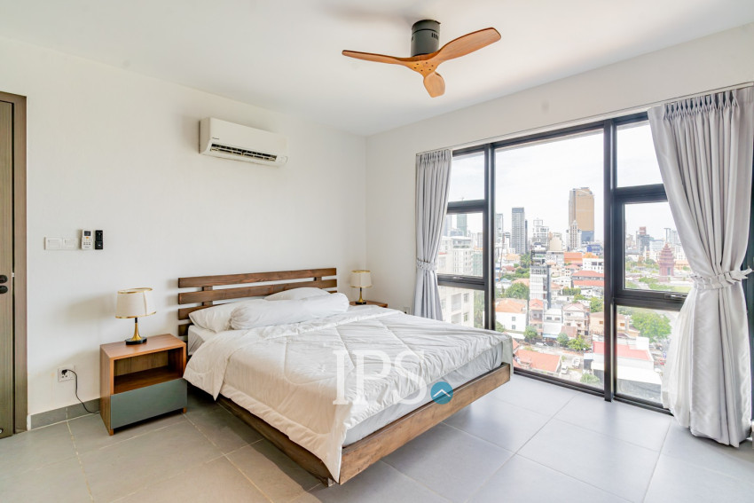 3 Bedroom Serviced Apartment For Rent - Tonle Bassac, Phnom Penh