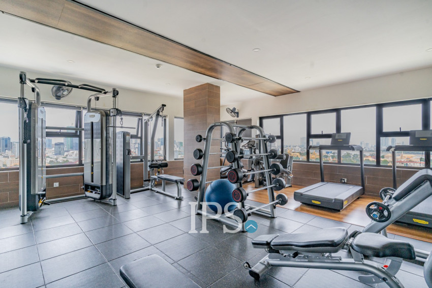 3 Bedroom Serviced Apartment For Rent - Tonle Bassac, Phnom Penh