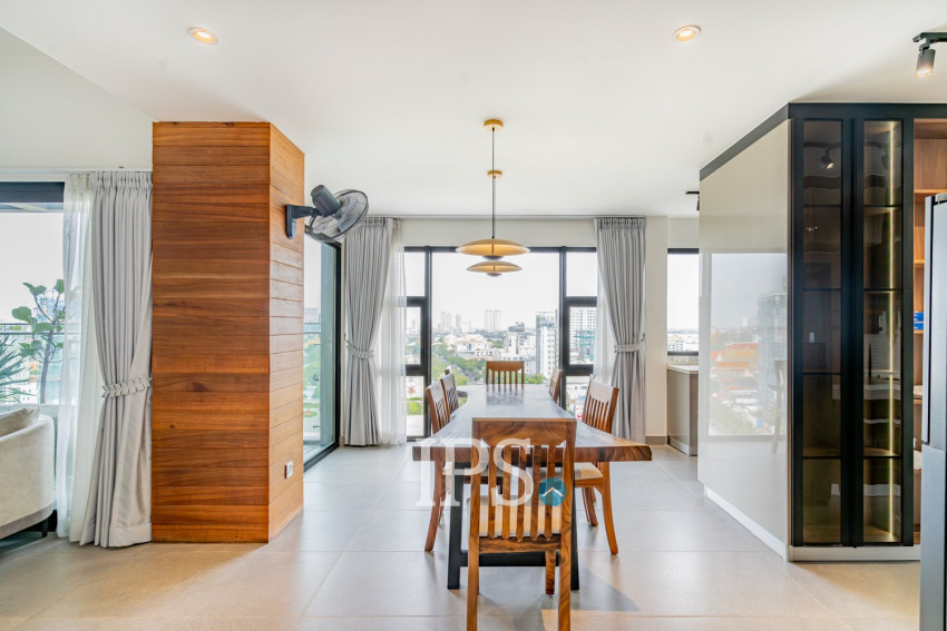 3 Bedroom Serviced Apartment For Rent - Tonle Bassac, Phnom Penh