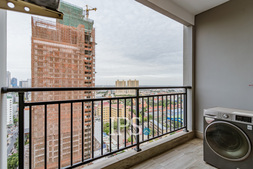25th Floor 1 Bedroom Condo For Sale - The View, BKK1, Phnom Penh