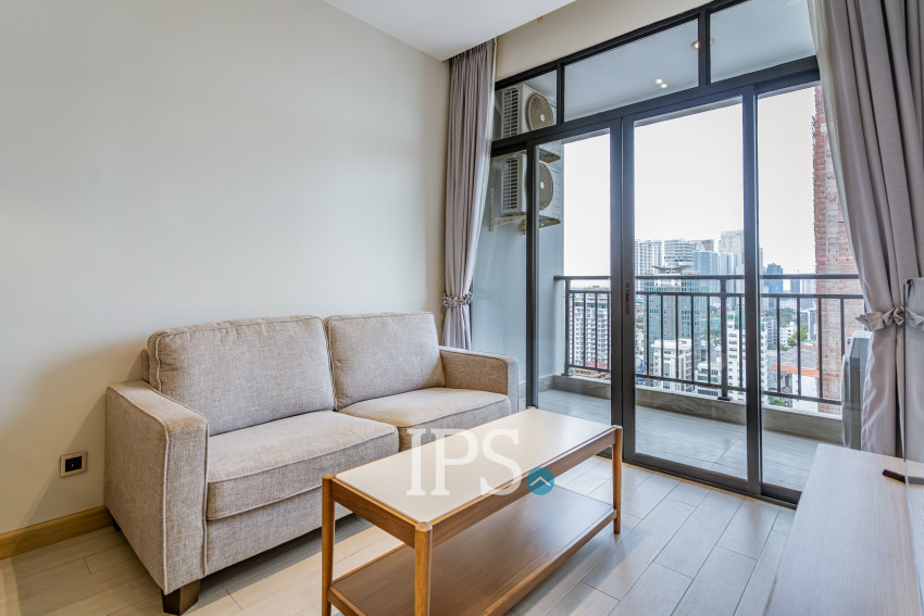 25th Floor 1 Bedroom Condo For Sale - The View, BKK1, Phnom Penh