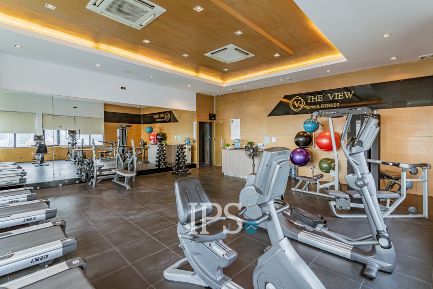 25th Floor 1 Bedroom Condo For Sale - The View, BKK1, Phnom Penh