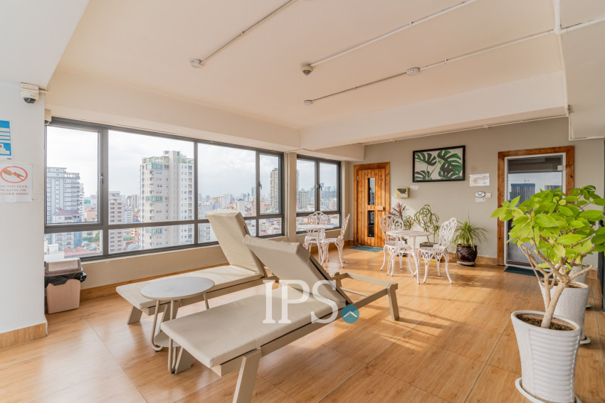 2 Bedroom Penthouse Serviced Apartment For Rent - BKK2, Phnom Penh