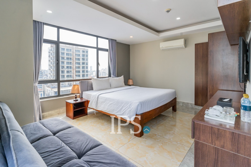 2 Bedroom Penthouse Serviced Apartment For Rent - BKK2, Phnom Penh
