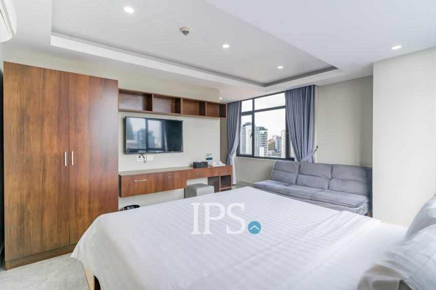 2 Bedroom Penthouse Serviced Apartment For Rent - BKK2, Phnom Penh