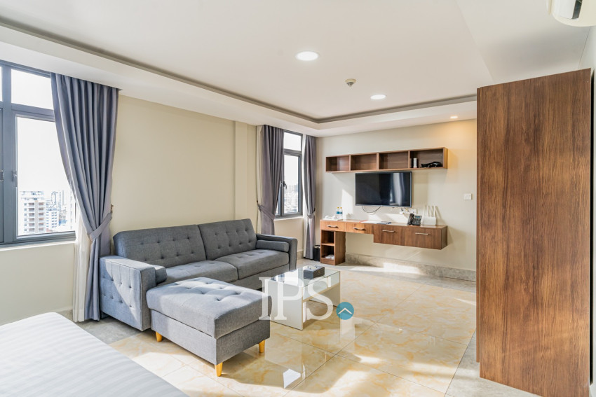 2 Bedroom Penthouse Serviced Apartment For Rent - BKK2, Phnom Penh