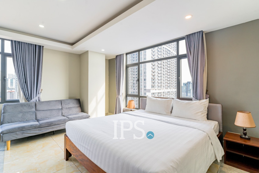 2 Bedroom Penthouse Serviced Apartment For Rent - BKK2, Phnom Penh