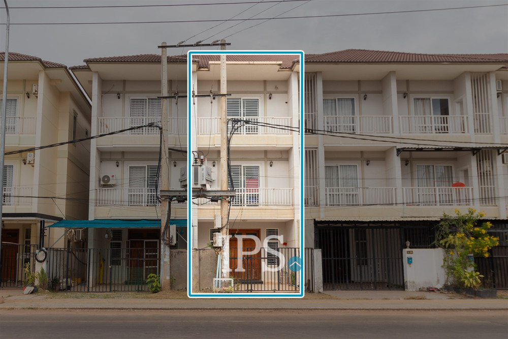 3 Bedroom Shophouse For Sale - Svay Dangkum, Siem Reap