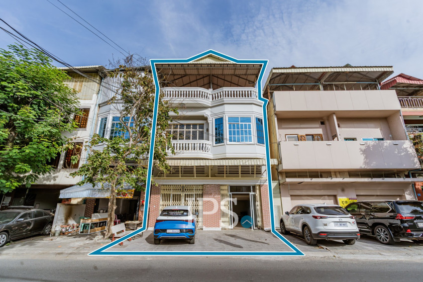 4 Bedroom Shophouse For Rent - Tonle Bassac, Phnom Penh