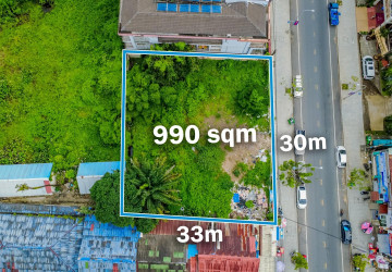 990 Sqm Land For Sale - Krong Preah Sihanouk, Sihanouk Province thumbnail