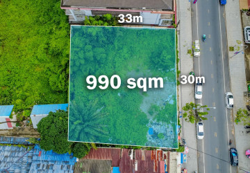 990 Sqm Land For Sale - Krong Preah Sihanouk, Sihanouk Province thumbnail