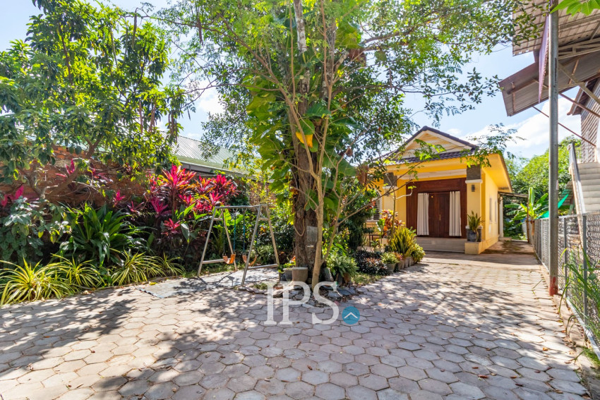 ផ្ទះ 2 បន្ទប់គេង សម្រាប់ជួល - ស្លក្រាម, ក្រុងសៀមរាប