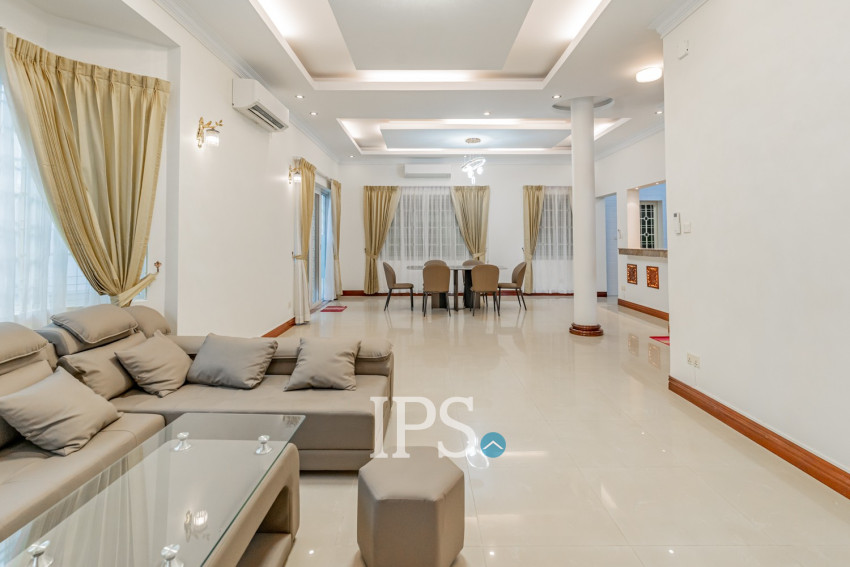 3 Bedroom Villa For Rent - Bassac Garden, Tonle Bassac, Phnom Penh