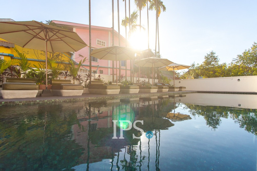 11 Bedroom Boutique Hotel For Rent - Svay Dangkum, Siem Reap