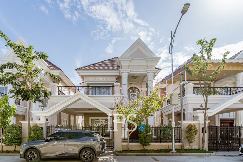 4 Bedroom Villa For Sale - Borey ML Green Land, Rolous, Phnom Penh