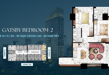 Time Square 9 Condominium - Street 278,  BKK1, Phnom Penh thumbnail