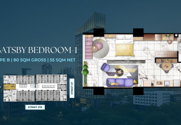 Time Square 9 Condominium - Street 278,  BKK1, Phnom Penh thumbnail