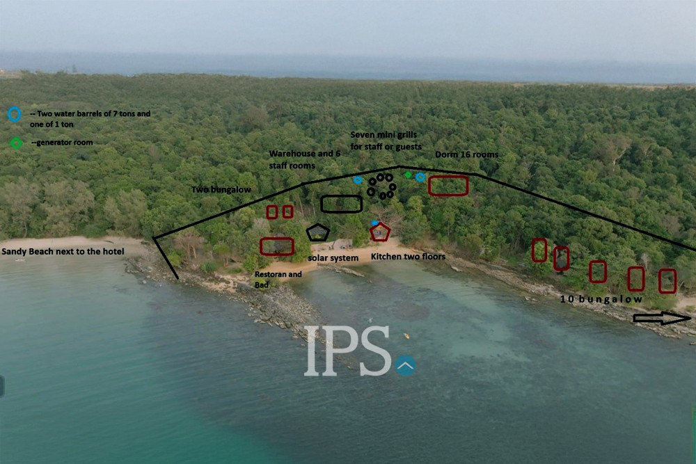 Private Island Resort Business For Sale - Koh Ta Kiev, Ream, Sihanouk Province - Image 2