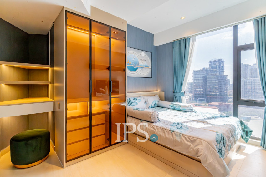 1 Bedroom Condo For Rent - Time Square 3, Boeung Kak 1, Phnom Penh