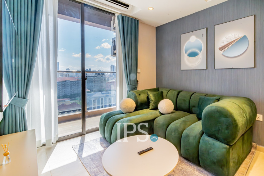 1 Bedroom Condo For Rent - Time Square 3, Boeung Kak 1, Phnom Penh