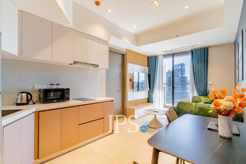 1 Bedroom Condo For Rent - Time Square 3, Boeung Kak 1, Phnom Penh