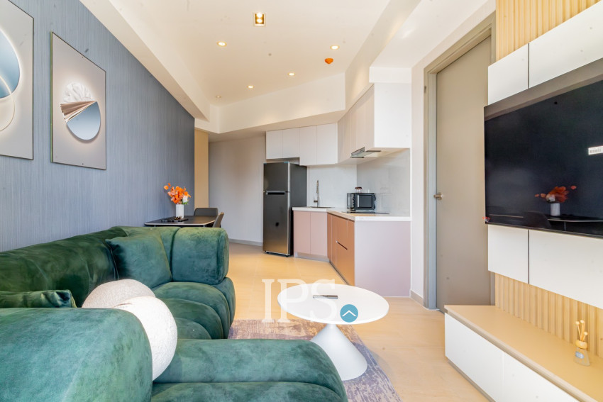 1 Bedroom Condo For Rent - Time Square 3, Boeung Kak 1, Phnom Penh