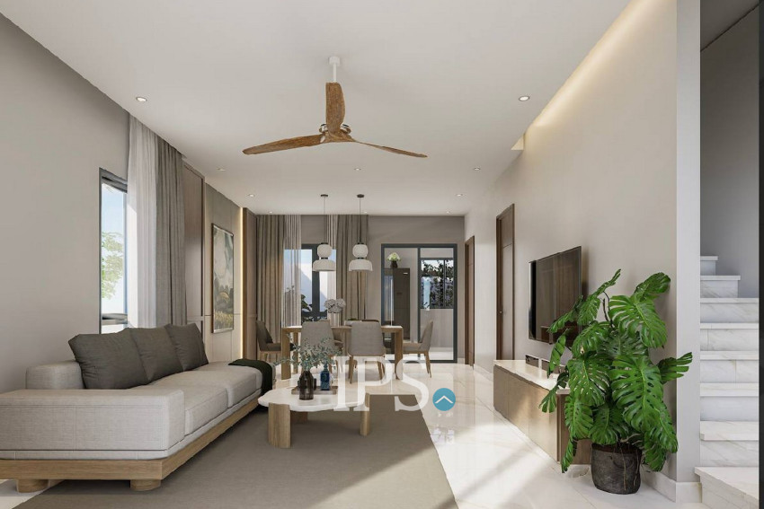 3 Bedroom Villa For Sale - Vong Residence, Tien, Phnom Penh