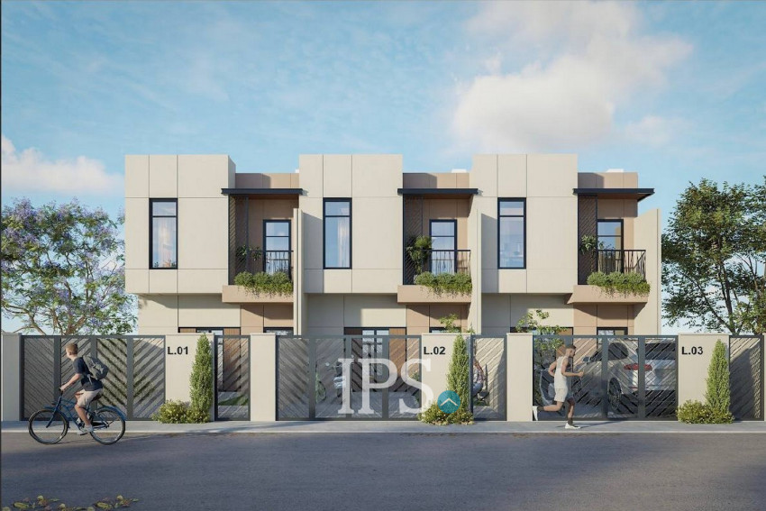 3 Bedroom Villa For Sale - Vong Residence, Tien, Phnom Penh