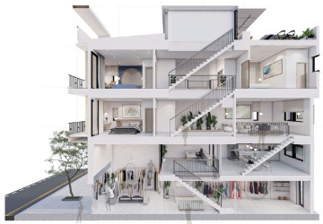 2 Bedroom Shop house B For Sale - Vong Residence, Tien, Phnom Penh thumbnail