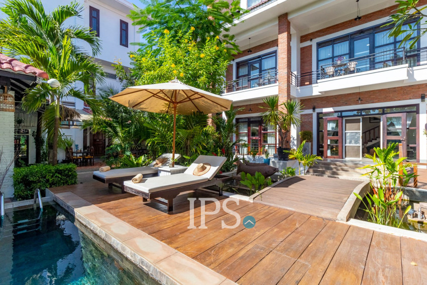 10 Bedroom Hotel For Rent - Svay Dangkum, Siem Reap