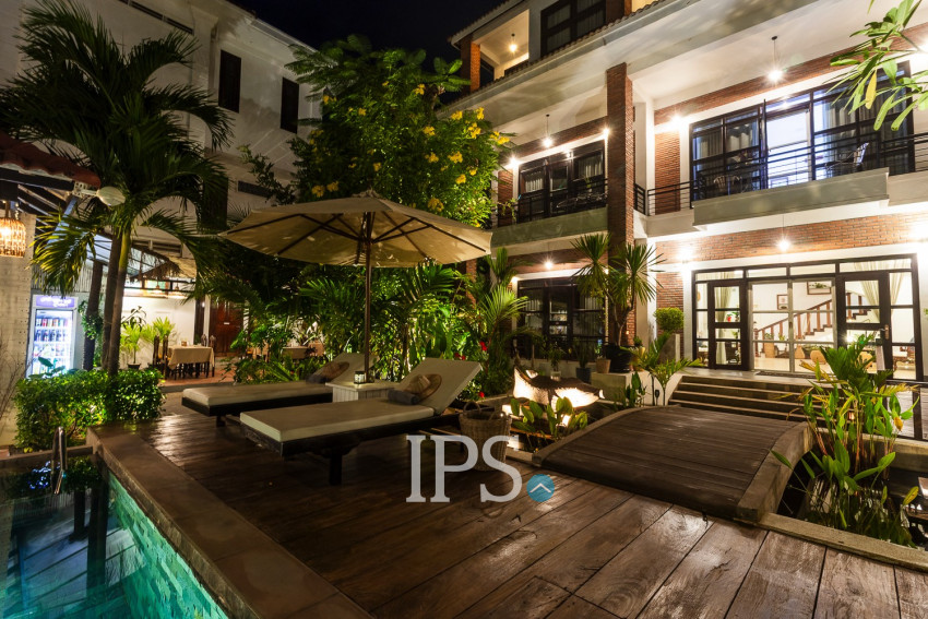 10 Bedroom Hotel For Rent - Svay Dangkum, Siem Reap