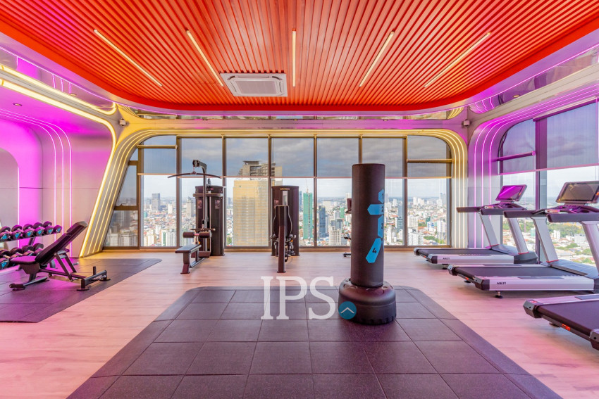 26th Floor 1 Bedroom Condo Type C1 Resale - Time Square 306, BKK1, Phnom Penh