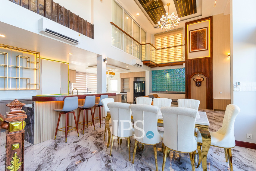 3 Bedroom Penthouse For Rent - Sala Kamreuk, Siem Reap