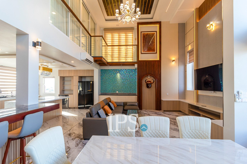 3 Bedroom Penthouse For Rent - Sala Kamreuk, Siem Reap