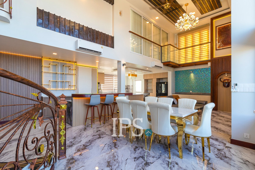 3 Bedroom Penthouse For Rent - Sala Kamreuk, Siem Reap