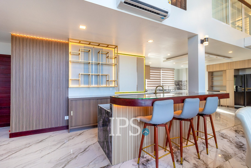 3 Bedroom Penthouse For Rent - Sala Kamreuk, Siem Reap