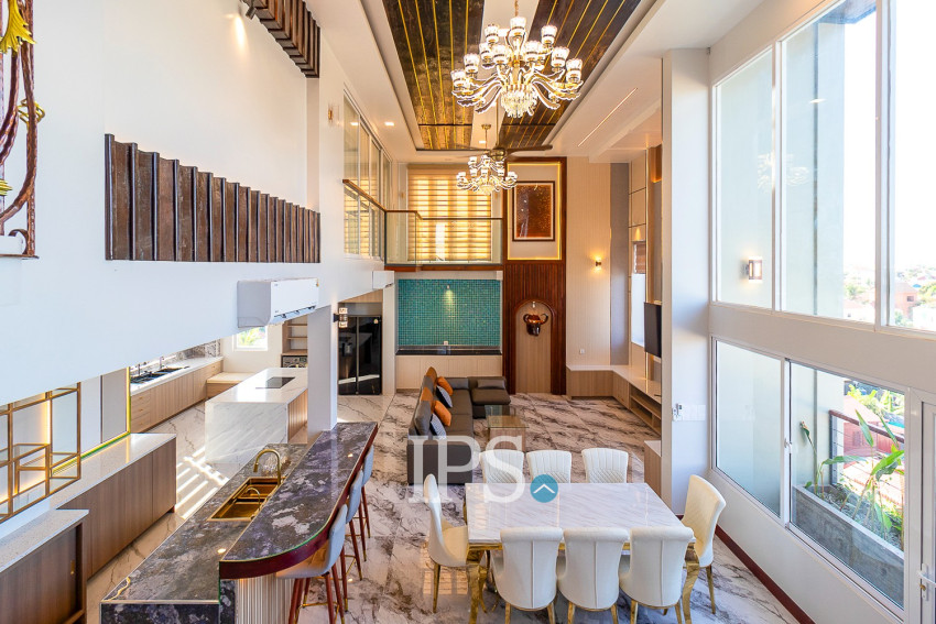 3 Bedroom Penthouse For Rent - Sala Kamreuk, Siem Reap