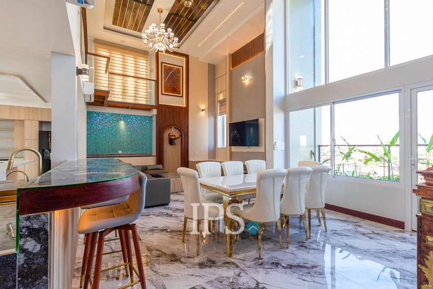 3 Bedroom Penthouse For Rent - Sala Kamreuk, Siem Reap