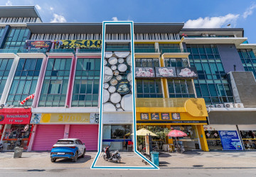 6 Bedroom Shophouse For Rent - Ta Khmau, Kandal Province thumbnail