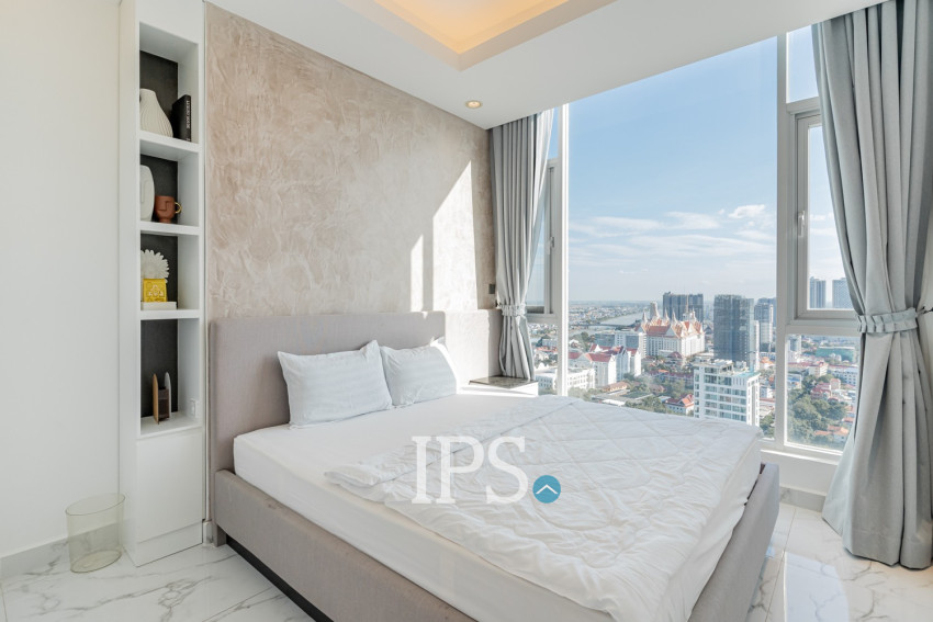 2 Bedroom Condo For Rent - J Tower 2, BKK1, Phnom Penh