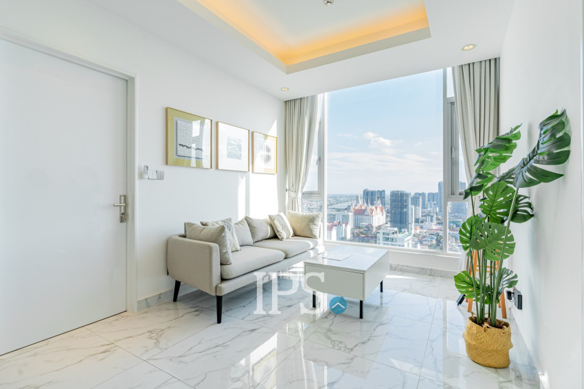 2 Bedroom Condo For Rent - J Tower 2, BKK1, Phnom Penh