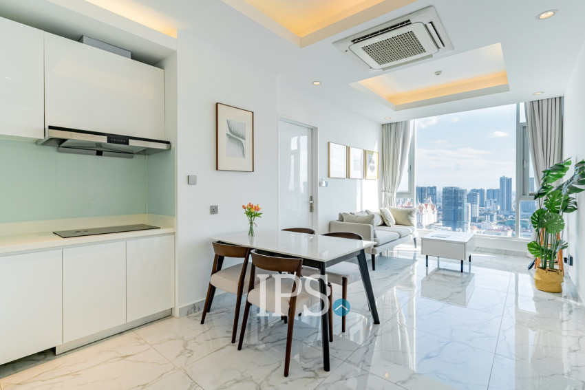 2 Bedroom Condo For Rent - J Tower 2, BKK1, Phnom Penh